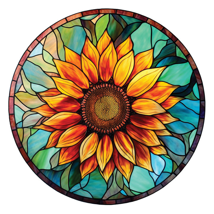 Loopy Impressions Pattern - Sunflower Circle